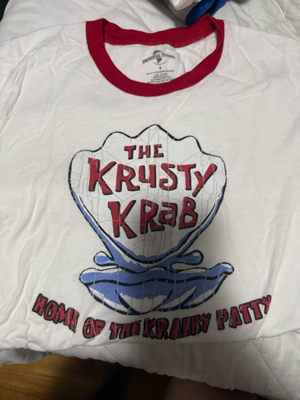 Universal Studios Krabby Patty Shirt